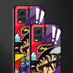 dragon ball z art back phone cover | glass case for vivo y73