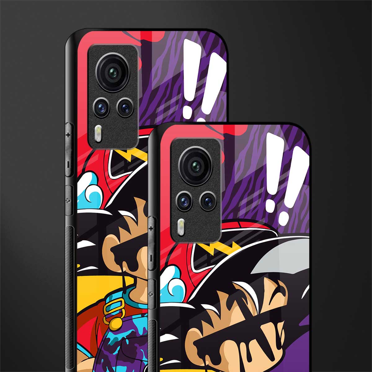dragon ball z art phone cover for vivo x60 pro