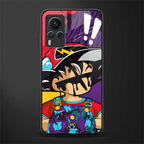 dragon ball z art phone cover for vivo x60 pro
