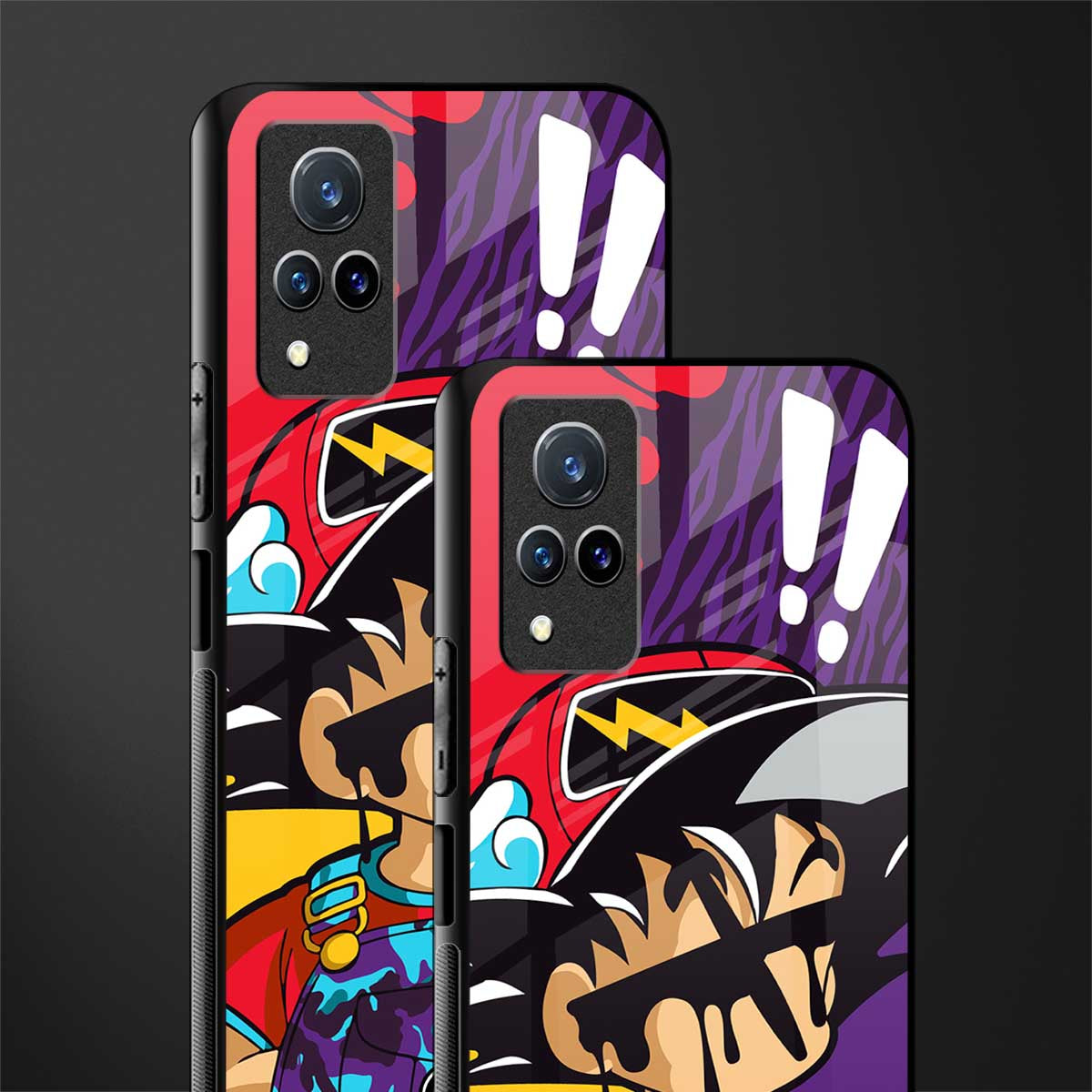 dragon ball z art phone cover for vivo v21 5g