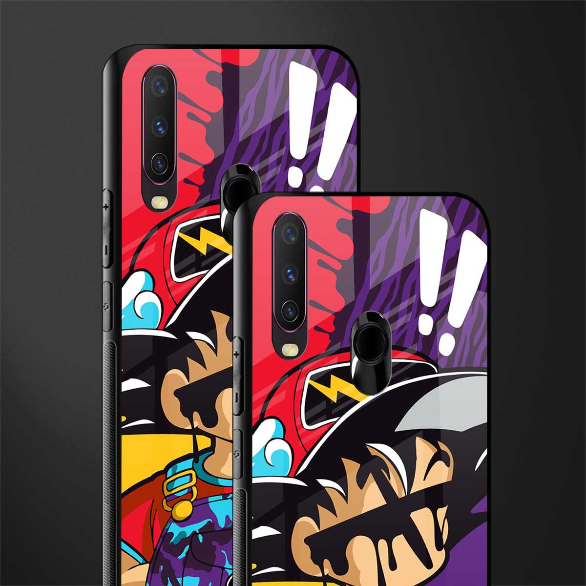 dragon ball z art phone cover for vivo y12