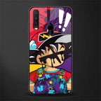 dragon ball z art phone cover for vivo y15
