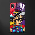 dragon ball z art phone cover for vivo y1s without fingerprint