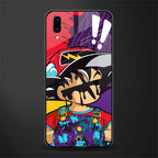 dragon ball z art phone cover for vivo v11 pro