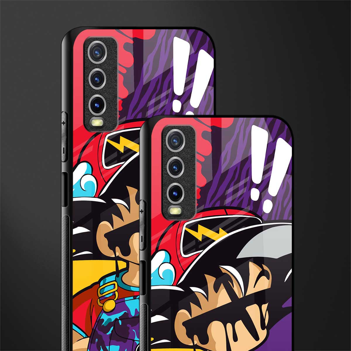 dragon ball z art phone cover for vivo y12g