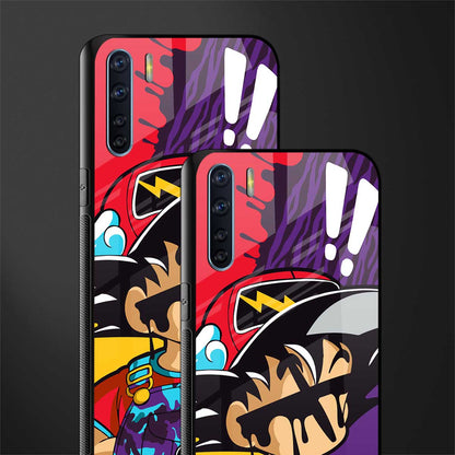 dragon ball z art phone cover for oppo f15