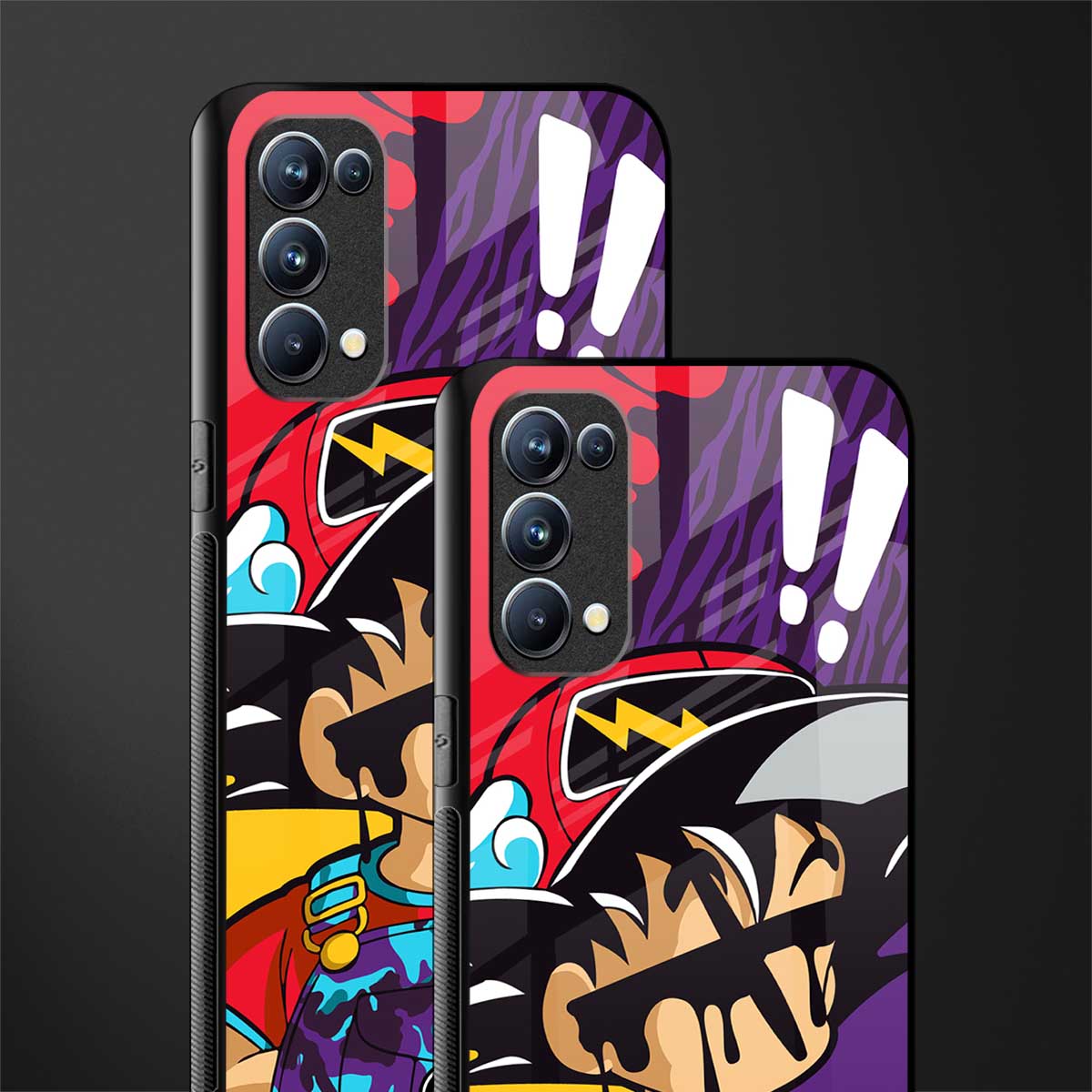 dragon ball z art phone cover for oppo reno 5 pro