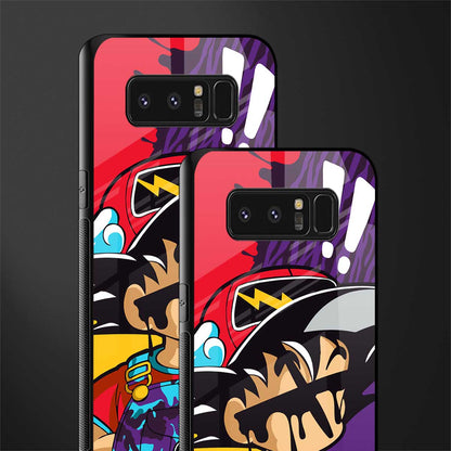 dragon ball z art phone cover for samsung galaxy note 8