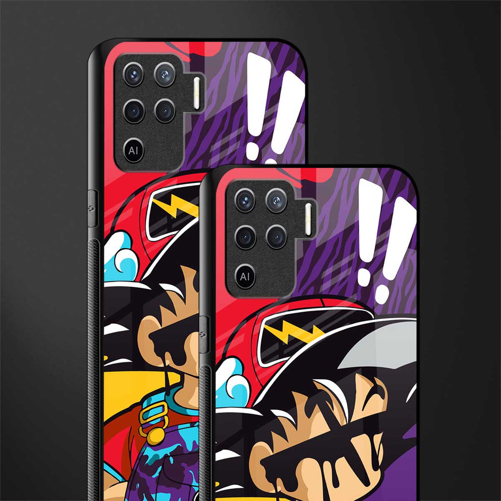 dragon ball z art phone cover for oppo f19 pro