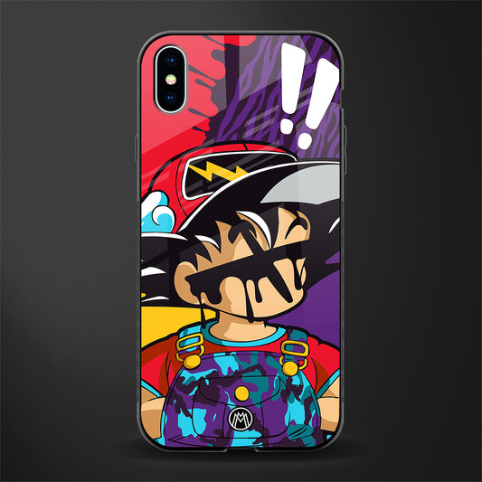 dragon ball z art phone cover for iphone xs max