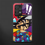 dragon ball z art back phone cover | glass case for samsung galaxy a23