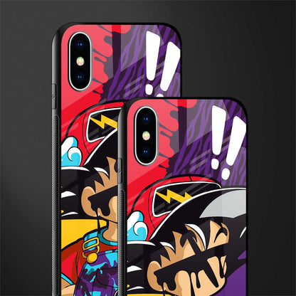 dragon ball z art phone cover for iphone x