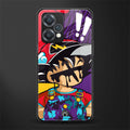 dragon ball z art back phone cover | glass case for oneplus nord ce 2 lite 5g