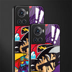 dragon ball z art back phone cover | glass case for oneplus 10r 5g