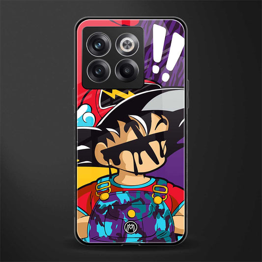 dragon ball z art back phone cover | glass case for oneplus 10t