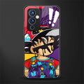 dragon ball z art back phone cover | glass case for oneplus 9