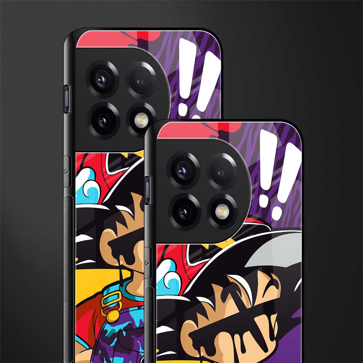 dragon ball z art back phone cover | glass case for oneplus 11r
