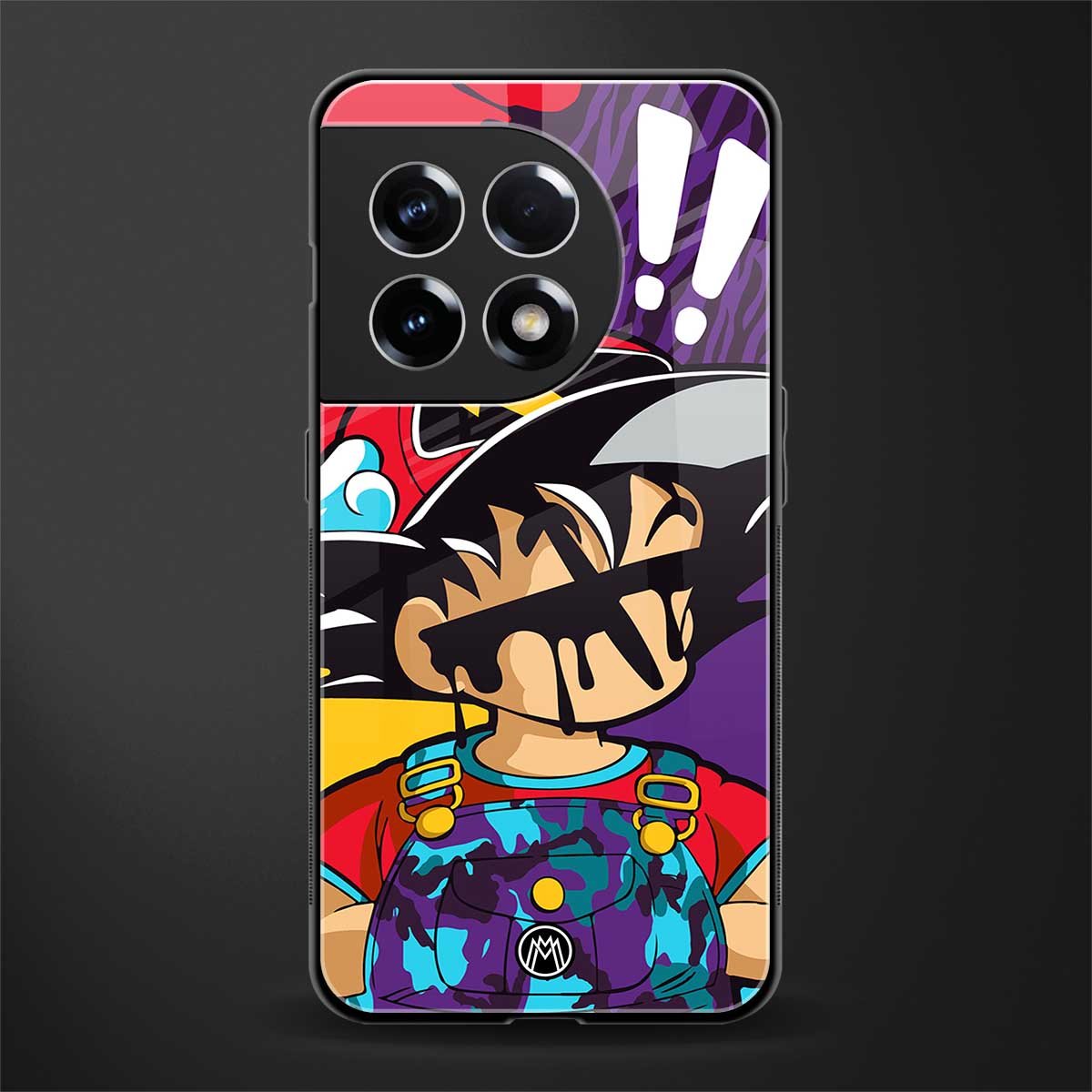 dragon ball z art back phone cover | glass case for oneplus 11r