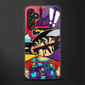 dragon ball z art back phone cover | glass case for samsun galaxy a24 4g