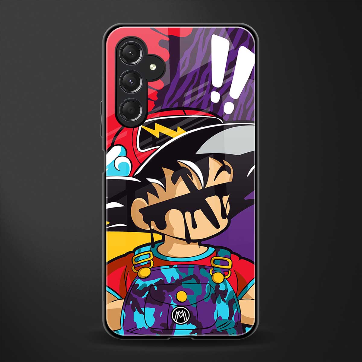 dragon ball z art back phone cover | glass case for samsun galaxy a24 4g