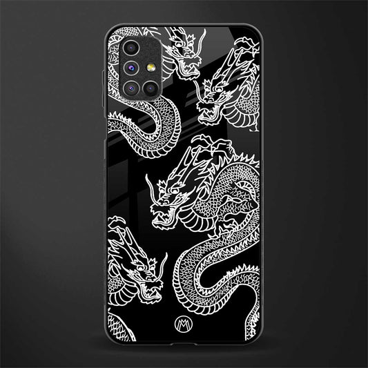 dragons glass case for samsung galaxy m51 image