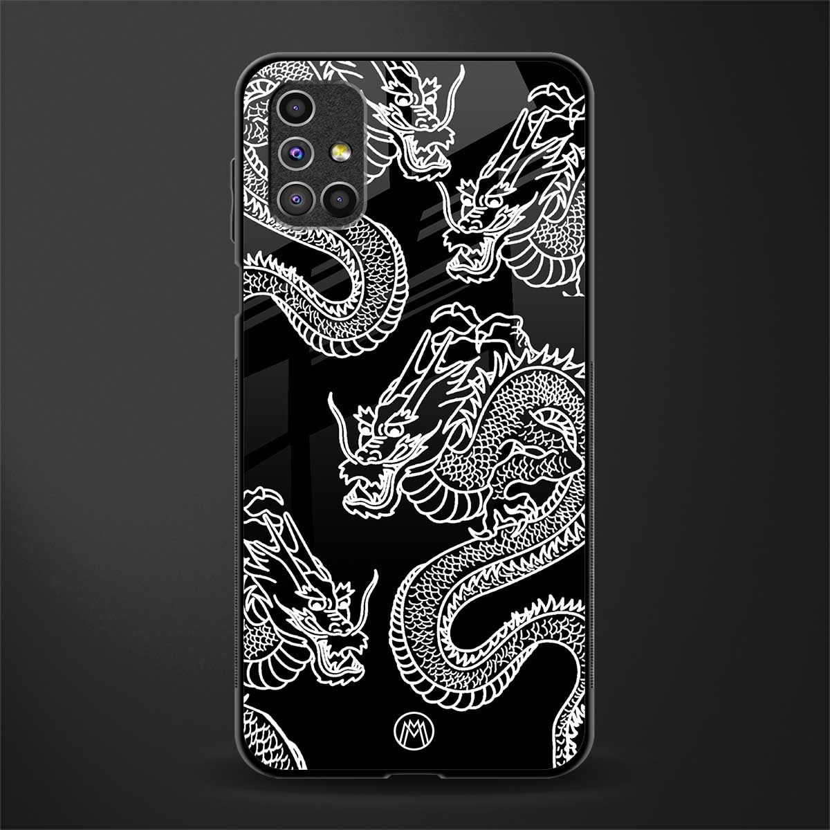dragons glass case for samsung galaxy m31s image