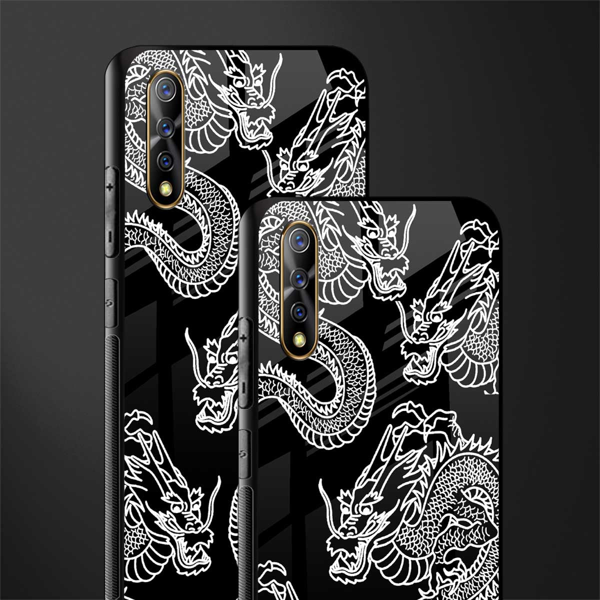 dragons glass case for vivo z1x image-2