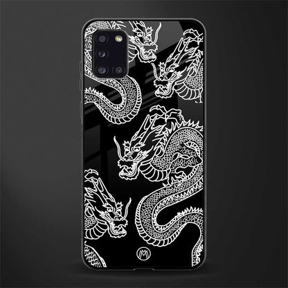 dragons glass case for samsung galaxy a31 image