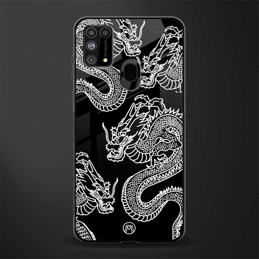 dragons glass case for samsung galaxy m31 image