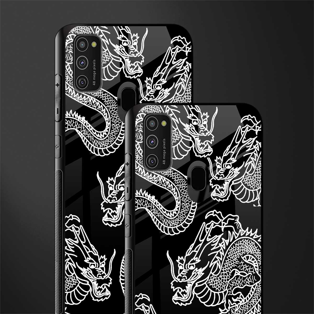 dragons glass case for samsung galaxy m21 image-2