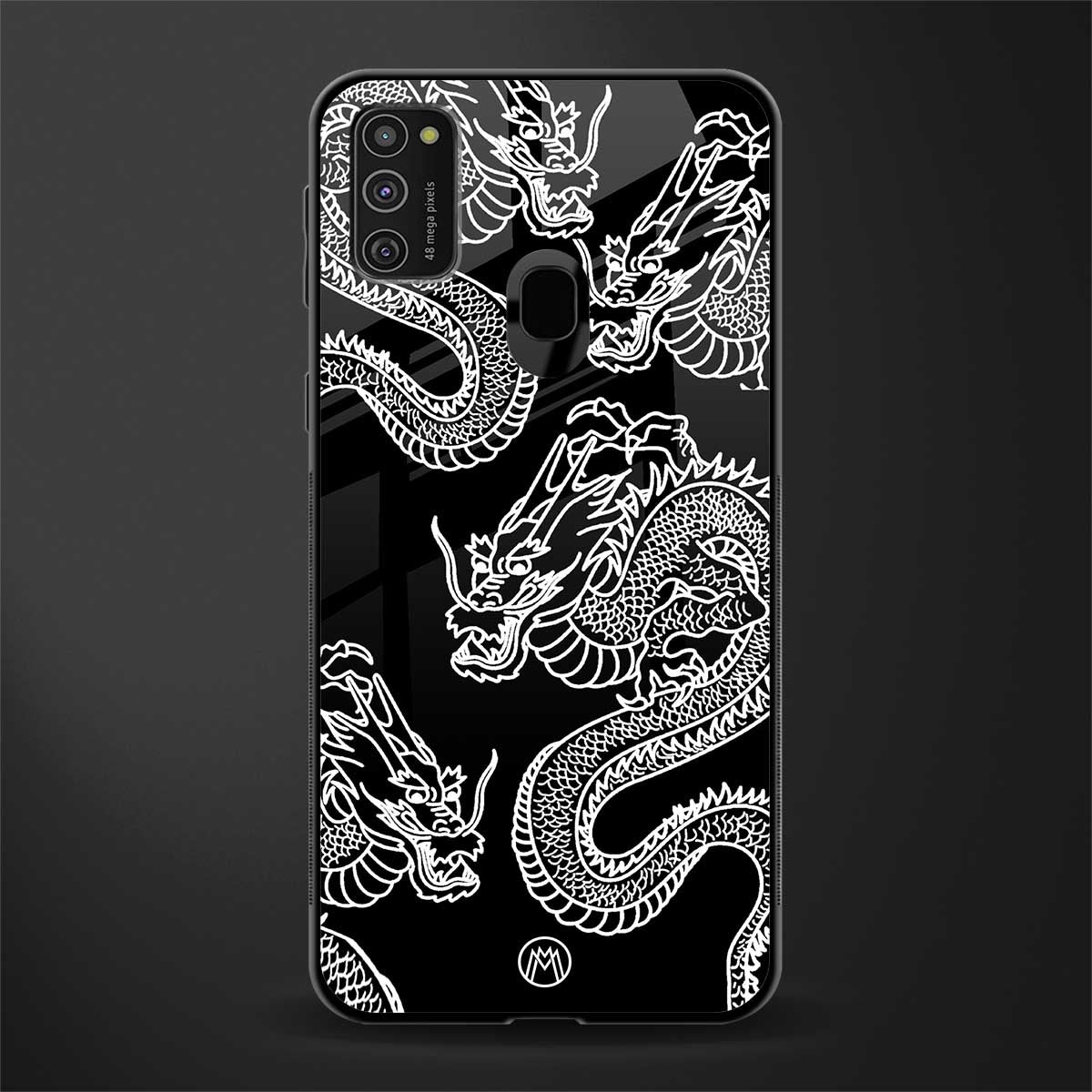 dragons glass case for samsung galaxy m30s image