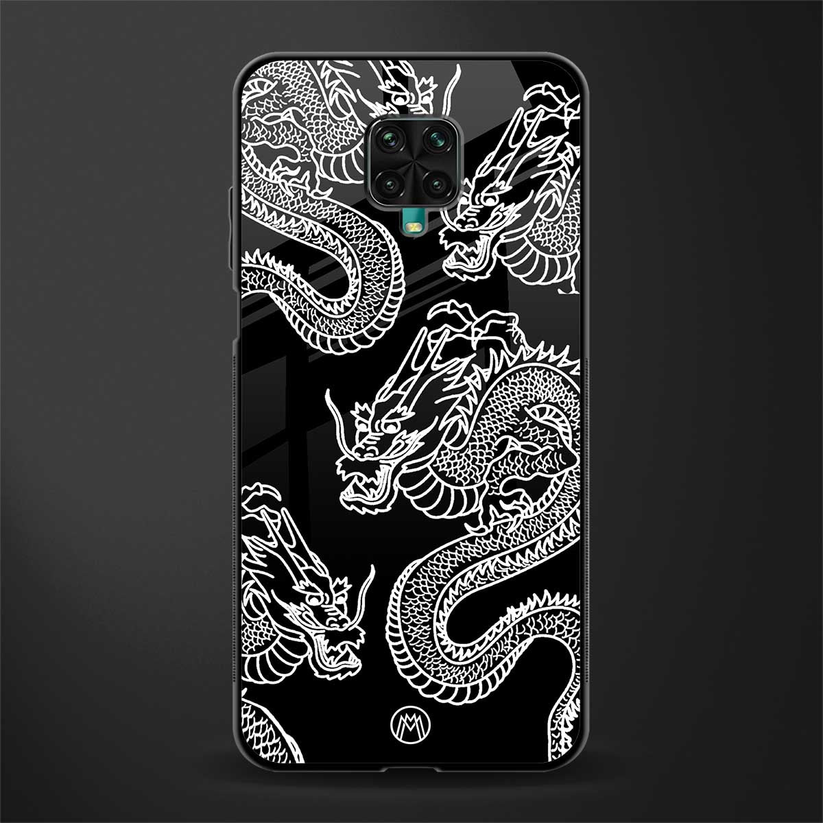 dragons glass case for redmi note 9 pro max image