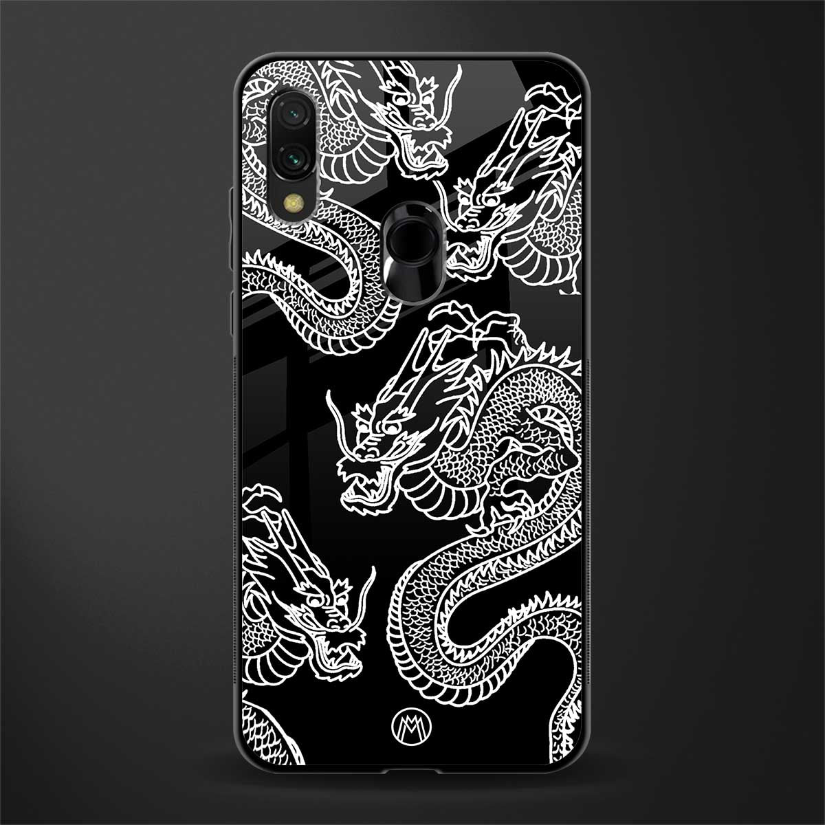 dragons glass case for redmi 7redmi y3 image