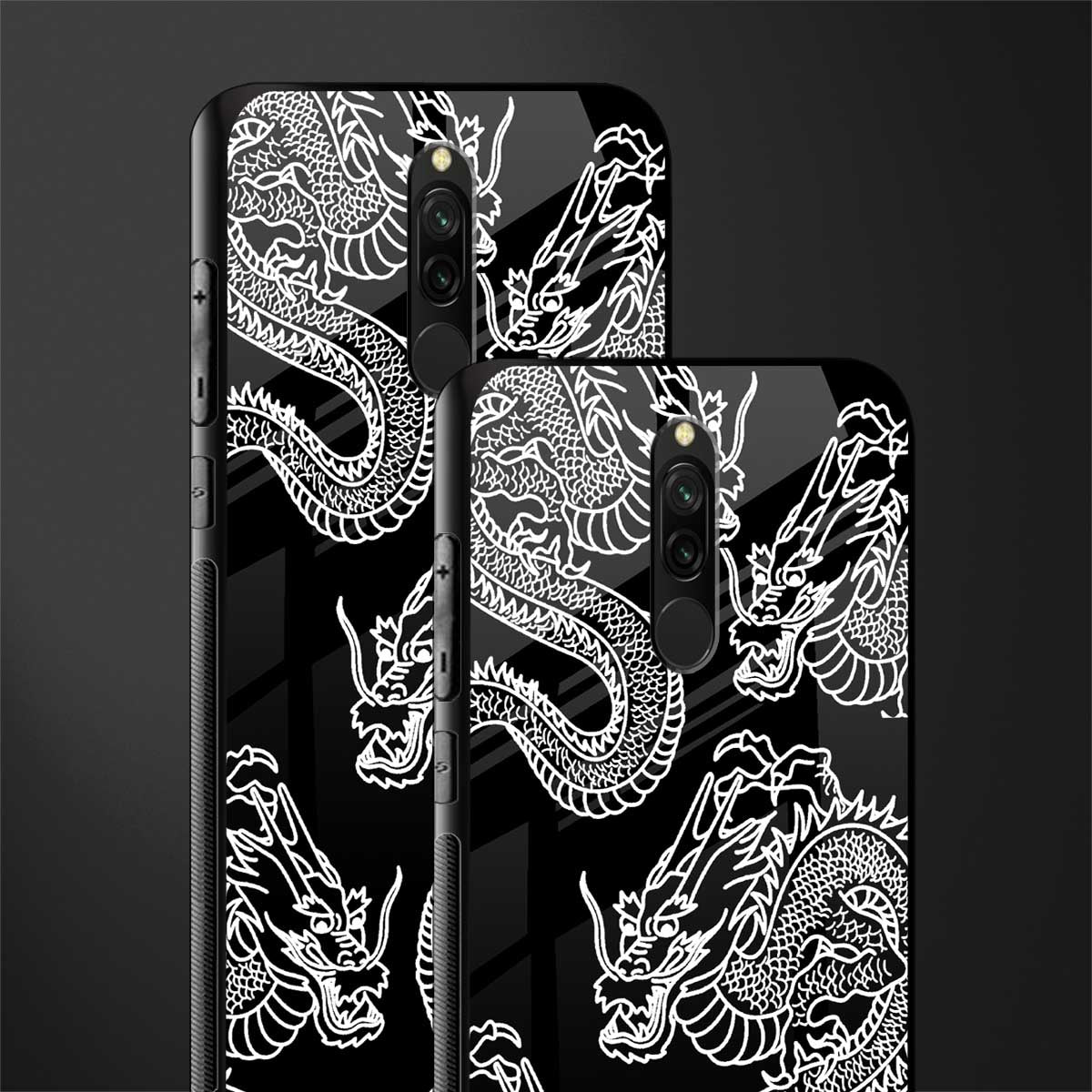 dragons glass case for redmi 8 image-2