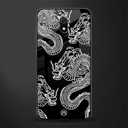 dragons glass case for redmi 8a image