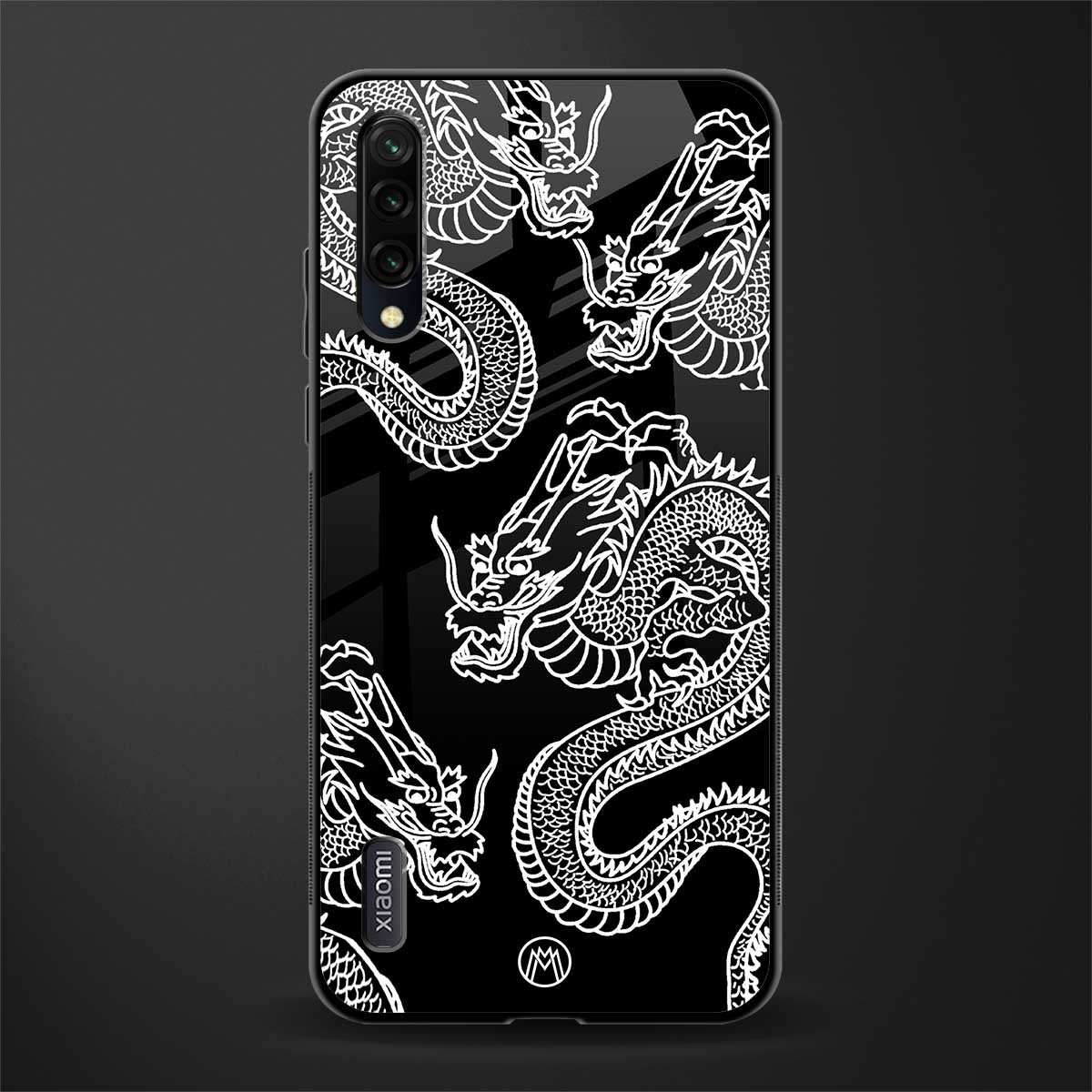 dragons glass case for mi a3 redmi a3 image