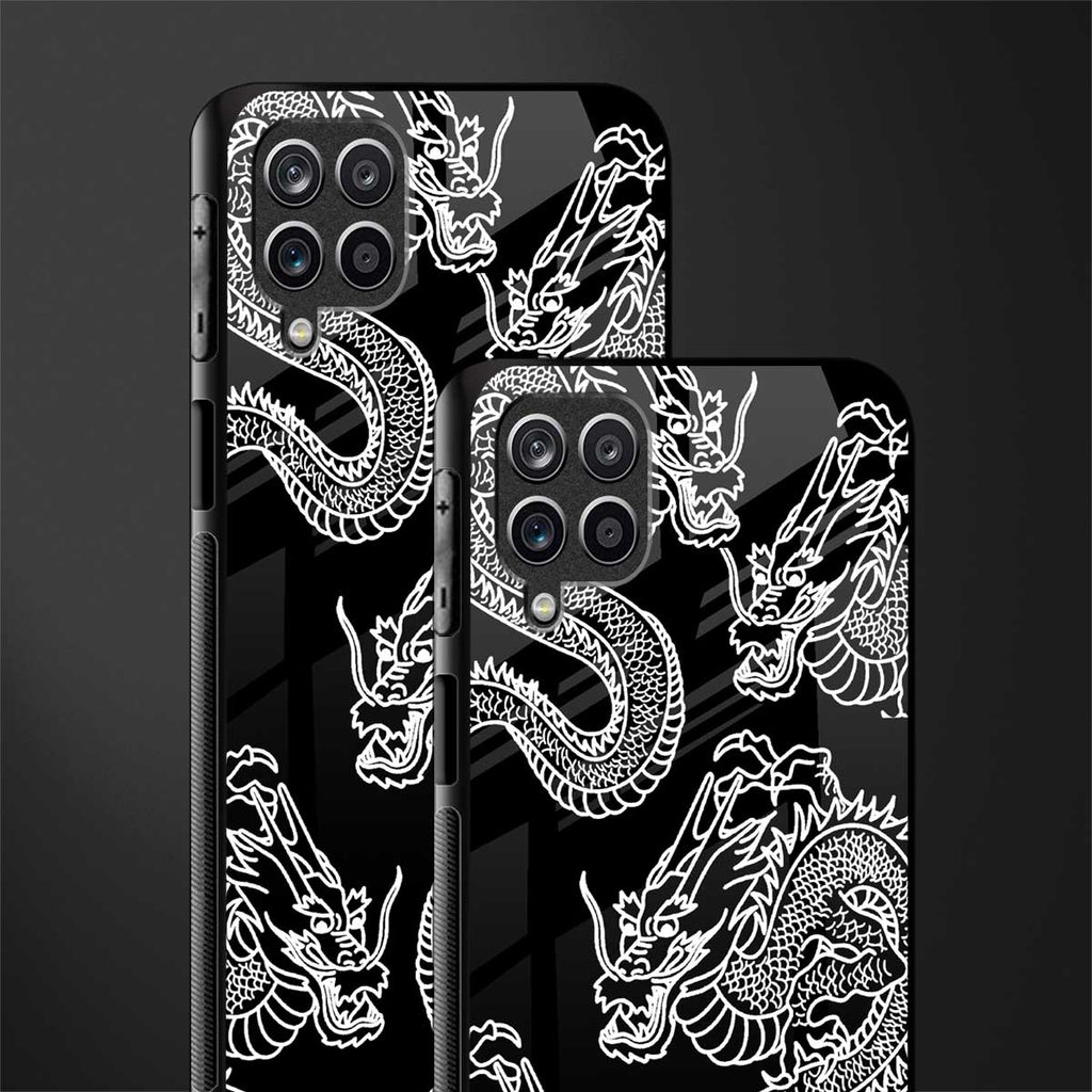 dragons back phone cover | glass case for samsung galaxy a22 4g