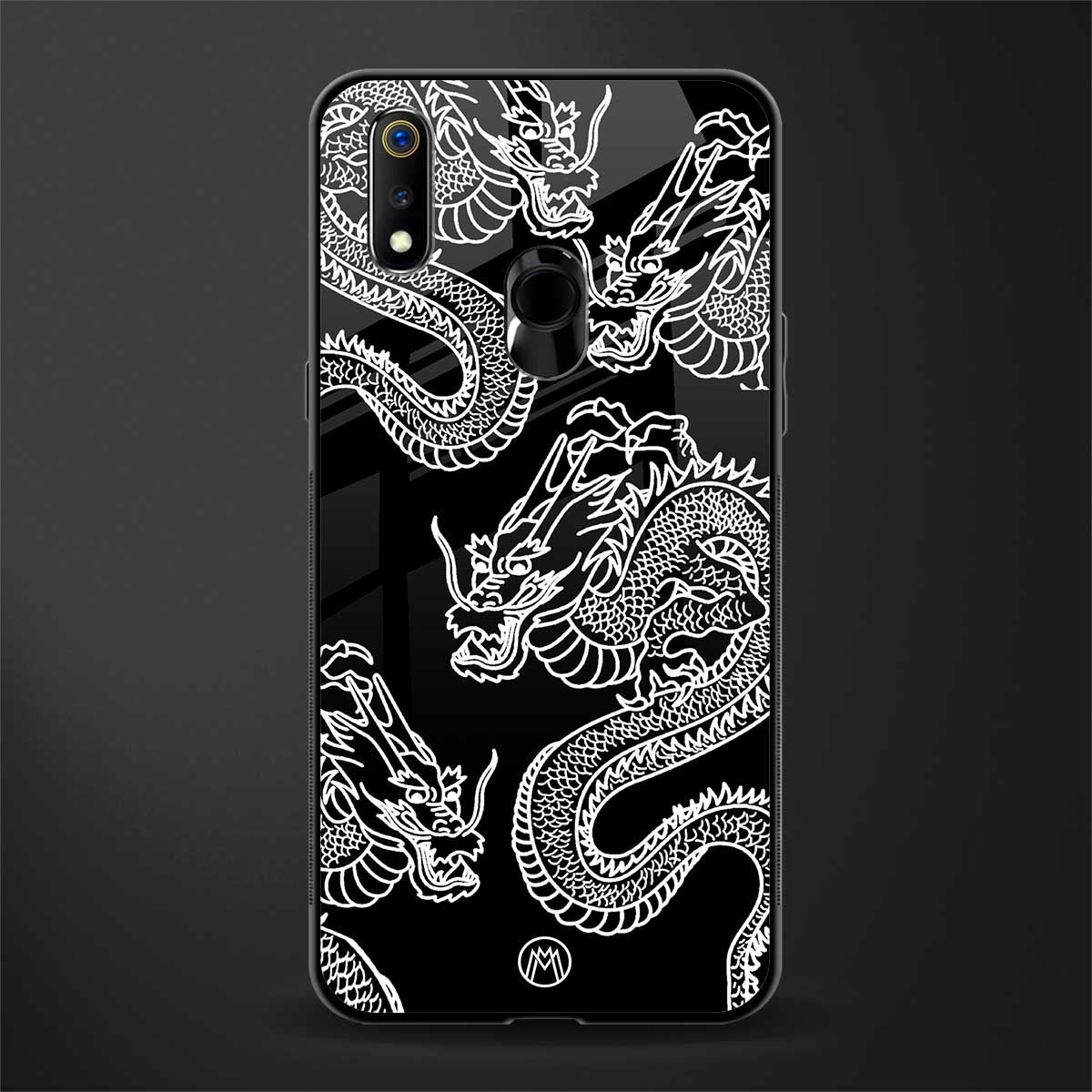 dragons glass case for realme 3i image