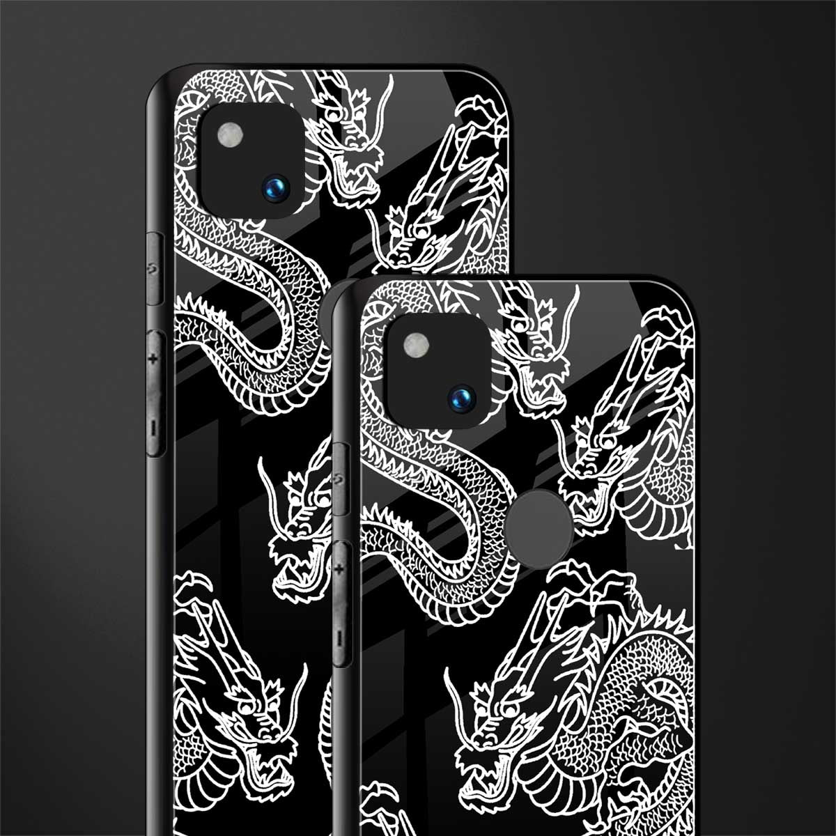 dragons back phone cover | glass case for google pixel 4a 4g