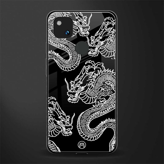 dragons back phone cover | glass case for google pixel 4a 4g