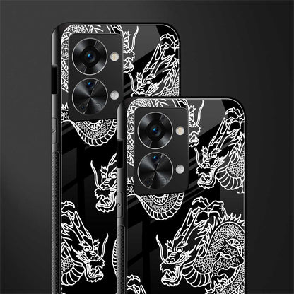 dragons glass case for phone case | glass case for oneplus nord 2t 5g