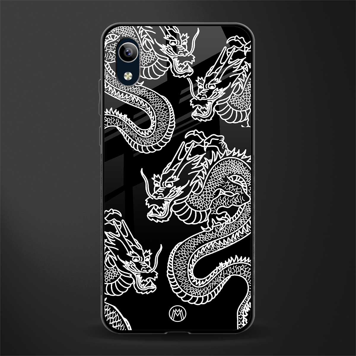 dragons glass case for vivo y1s without fingerprint image