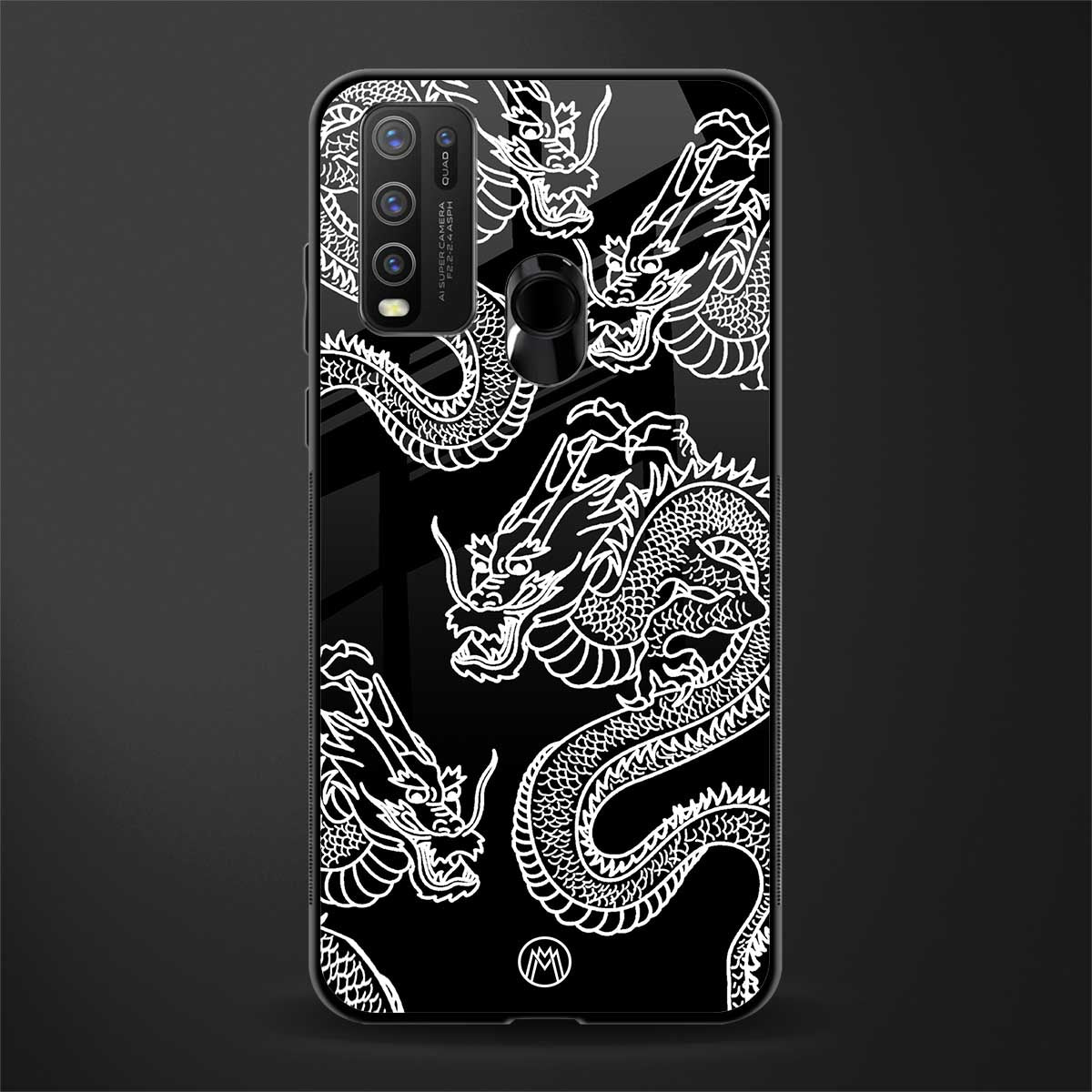 dragons glass case for vivo y30 image