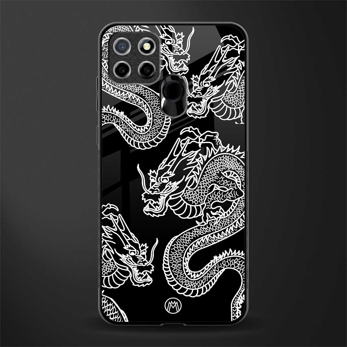 dragons glass case for realme c12 image