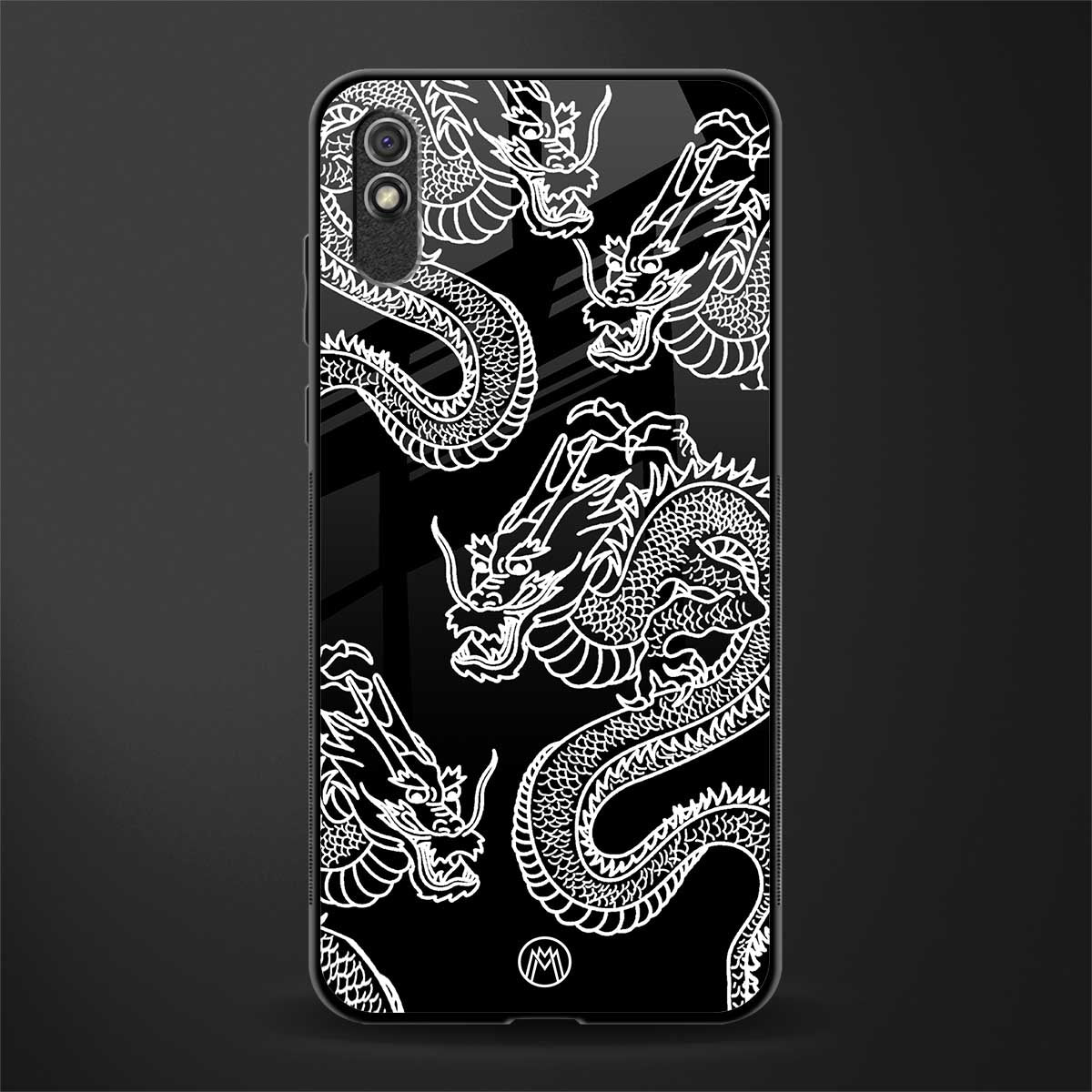 dragons glass case for redmi 9i image