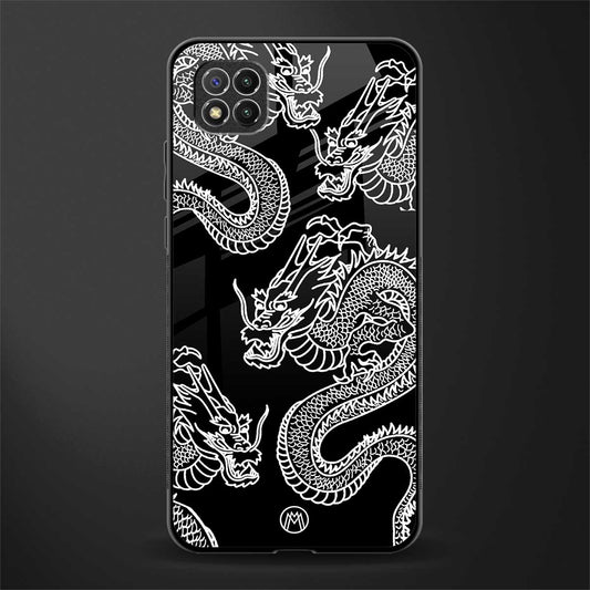 dragons glass case for poco c3 image