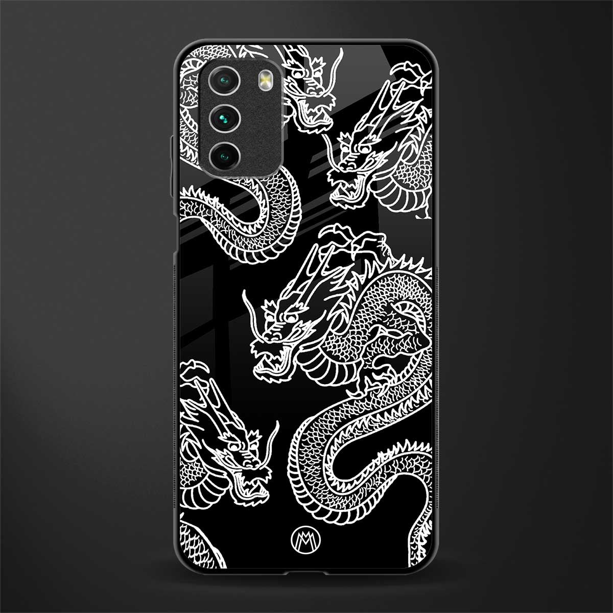 dragons glass case for poco m3 image