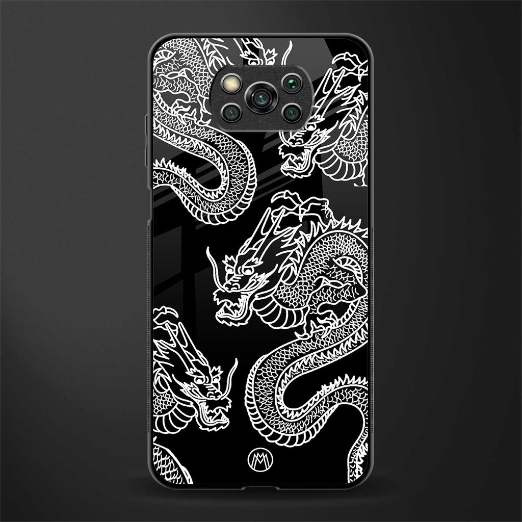 dragons glass case for poco x3 image