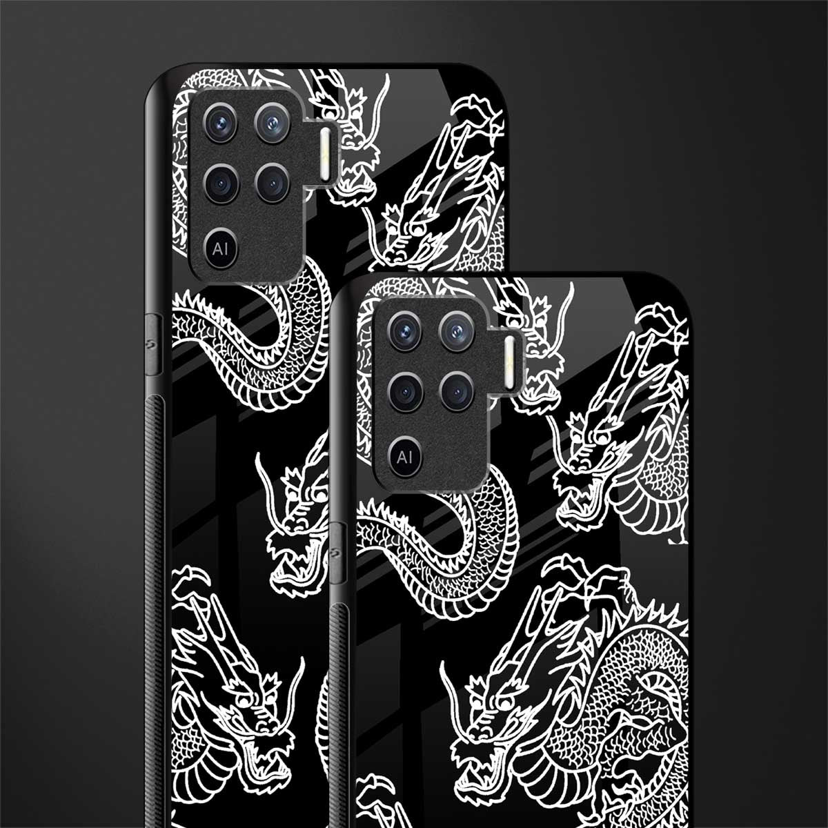 dragons glass case for oppo f19 pro image-2