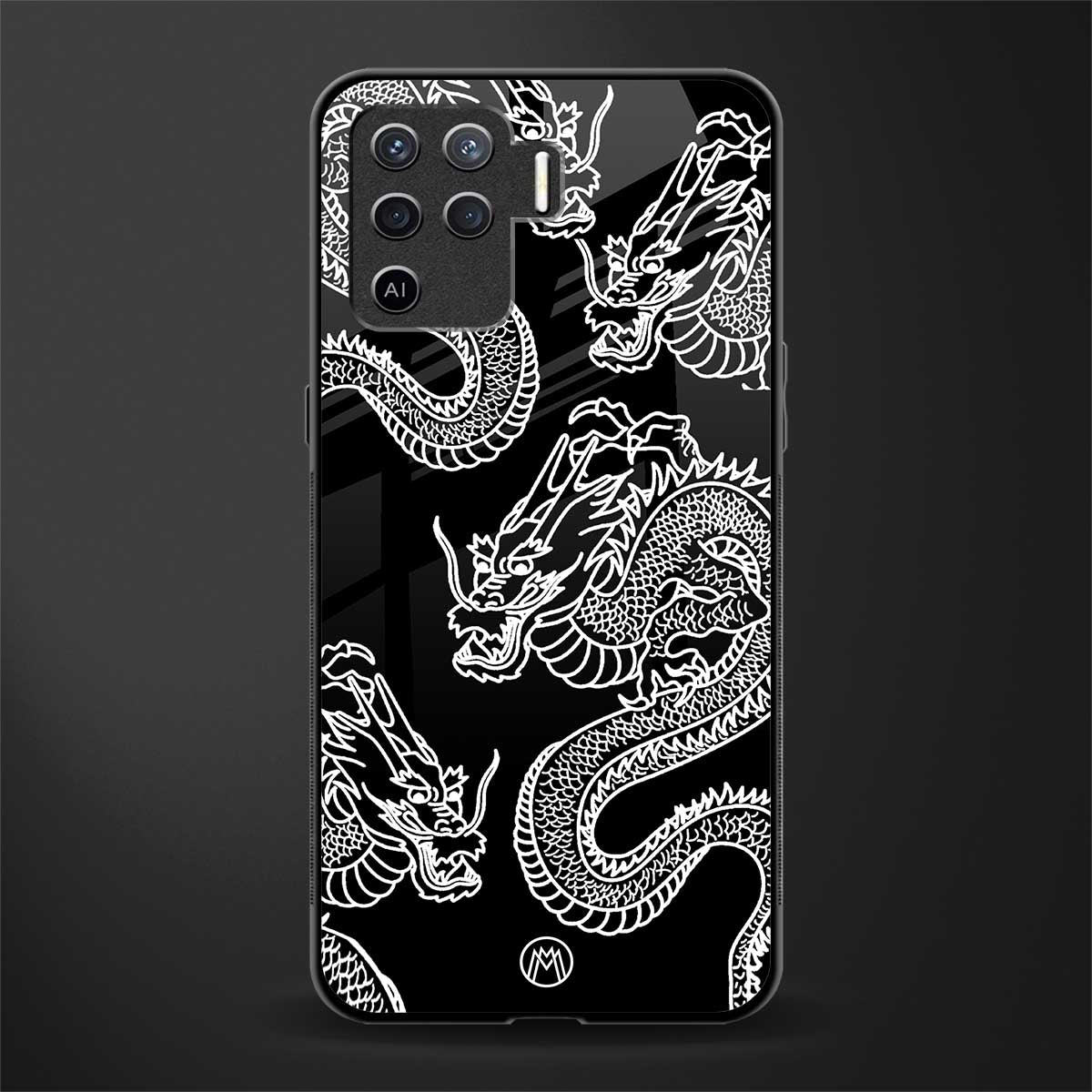 dragons glass case for oppo f19 pro image